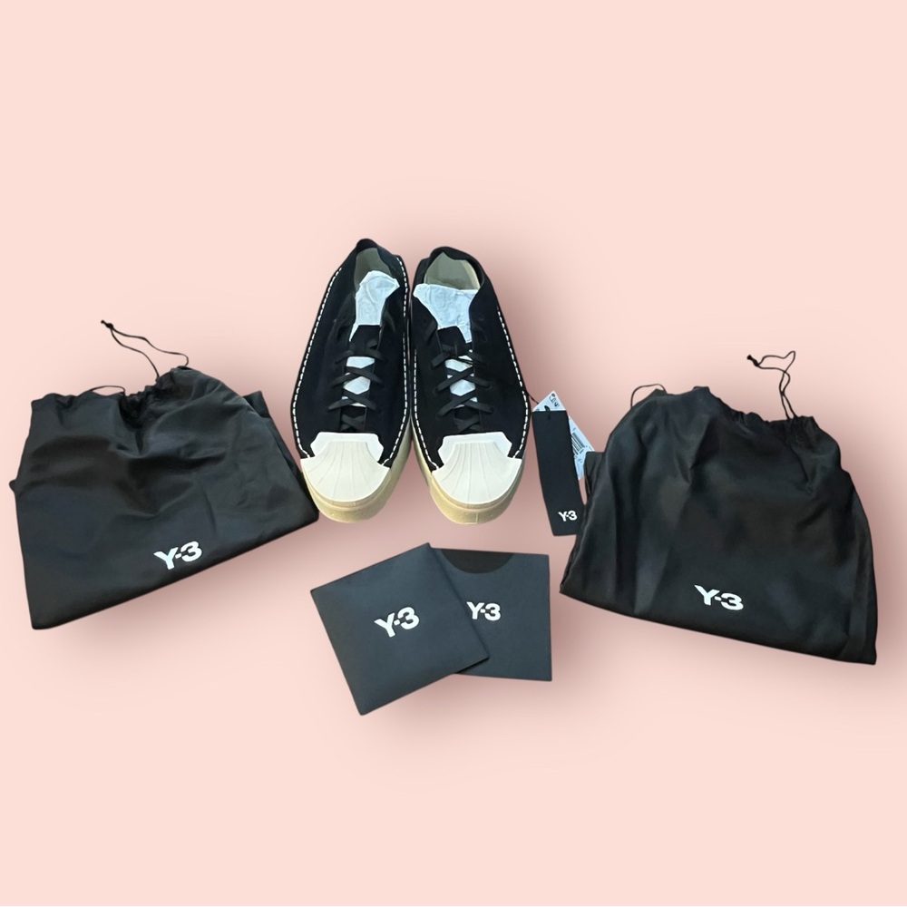 Adidas Y-3 KYASU (Low) Men's Sneakers (Black / Cream)